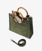 Bamboo Handbag Deluxe - Medium in Green | My Style Bags