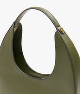 Moon Handbag Leather	 - Dark Green | My Style Bags