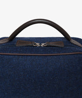 Berkeley Beauty Case in Blue Wool  - Blue Wool | My Style Bags