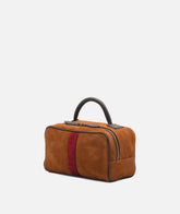 Beauty Case Berkeley Twin Deluxe - Light Brown/Burgundy - Light Brown | My Style Bags