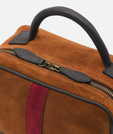 Beauty Case Berkeley Twin Deluxe - Light Brown/Burgundy - Light Brown | My Style Bags