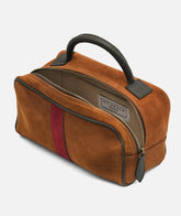 Beauty Case Berkeley Twin Deluxe - Light Brown/Burgundy - My Style Bags