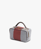 Beauty Case Berkeley Stripe - Grey - My Style Bags