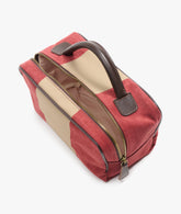 Beauty Case Berkeley Stripe - Burgundy - Burgundy | My Style Bags