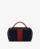 Berkeley Beauty Case Velour in Blue | My Style Bags