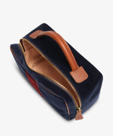 Berkeley Beauty Case Velour in Blue | My Style Bags