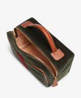Berkeley Beauty Case Velour in Dark Green | My Style Bags