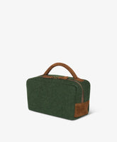 Berkeley Beauty Case Felt Green - Dark Green | My Style Bags