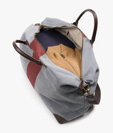 Duffel Bag Harvard Stripe - Grey - My Style Bags