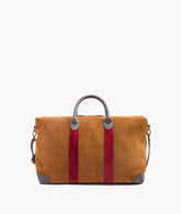 Duffel Bag Harvard Twin Deluxe - Light Brown/Burgundy | My Style Bags