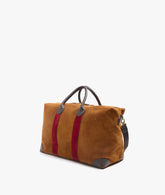 Duffel Bag Harvard Twin Deluxe - Light Brown/Burgundy | My Style Bags