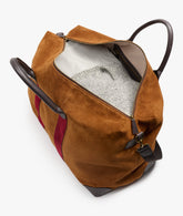 Duffel Bag Harvard Twin Deluxe - Light Brown/Burgundy | My Style Bags