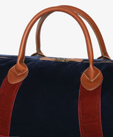 Harvard Large Duffel Bag Velour in Blue | My Style Bags