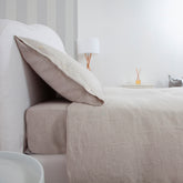 Parure Ischia: Set of Duvet Cover and Pillowcases Raw | My Style Bags