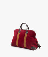 Duffel Bag London Deluxe - Burgundy - Burgundy | My Style Bags