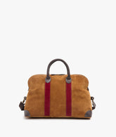 Duffel Bag London Deluxe - Light Brown/Burgundy | My Style Bags