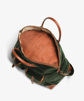 London Duffel Bag Velour - Dark Green - Dark Green | My Style Bags