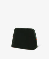 Trousse Large Velour in Green - Dark Green | My Style Bags
