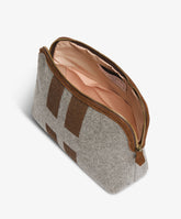 Trousse Large Felt in Gray - New Collection Cosmetic Travel Bags | My Style Bags