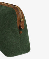 Trousse Large Felt in Green - Dark Green | My Style Bags