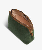 Trousse Large Felt in Green - Dark Green | My Style Bags