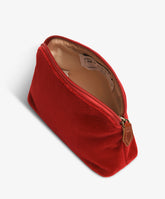 Trousse Medium Velour in Red - Red | My Style Bags