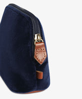 Trousse Small Velour in Blue | My Style Bags