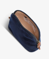 Trousse Small Velour in Blue | My Style Bags