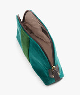 Trousse Twin Velvet - Green - Green | My Style Bags