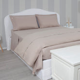 Parure Milano: Set of Duvet Cover and Pillowcases Raw - Raw | My Style Bags