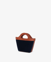 Handbag Alma Velour - Navy Blue | My Style Bags