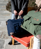 Harvard Safari Duffel Bag in Dark Green My Style Bags