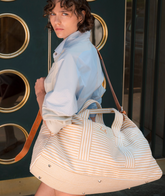 Striped Duffle Bag - Philosophy by Lorenzo Serafini | My Style Bags