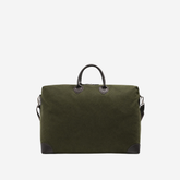 Harvard Duffel Bag Large in Loden Green Wool - Green Wool | My Style Bags
