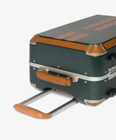 Trolley Cabin - Forest Green with Stripes - Custom Suitcases | My Style Bags