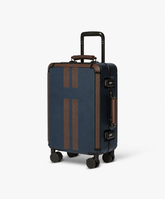 Trolley Cabin - Navy Blue with Stripes - Custom Suitcases | My Style Bags