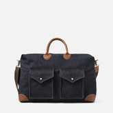 Harvard Safari Duffel Bag Raw Denim X Candiani | My Style Bags