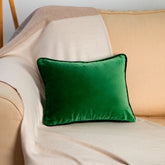 Cushion in light green velvet 30x40 | My Style Bags