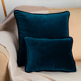 Cushion in Avio Velvet 30x40  - Avio | My Style Bags