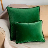 Cushion in light green velvet 30x40 | My Style Bags