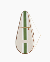 Tennis Racket Holder The Go-To in Green and White | My Style Bags