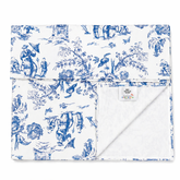 Blue Toile Picnic Blanket x Fondazione Theodora - Home Decor Accessories | My Style Bags
