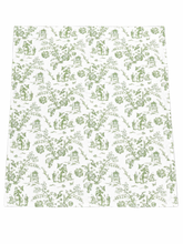 Green Toile Picnic Blanket x Fondazione Theodora - Home Decor Accessories | My Style Bags