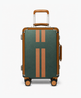 Trolley Medium - Forest Green with Stripes - Custom Suitcases | My Style Bags