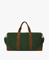 Boston Duffel Bag Large Felt in Green - Dark Green | My Style Bags